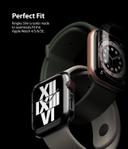 Ringke Slim Case Compatible with Apple Watch 44mm Series 6 / Series 5 / 4 / SE 44mm [2 Pack] PC Cover Durable Snap-On Installation Full Coverage Case - Clear, Black - Clear, Black - SW1hZ2U6MTI3NDU0