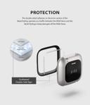 إطار حماية للساعة الذكية Ringke Frame Protector For Fitbit Versa 2 - Black - SW1hZ2U6MTI5NTU1