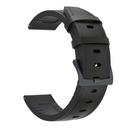 O Ozone Leather Strap Compatible with Galaxy Watch 3 41mm / Active 2 / Galaxy Watch 42mm / Huawei Watch GT 2 42mm Replacement Watch Band Quick Release Steel Buckle Wristband - Black - Black - SW1hZ2U6MTI0NjMy