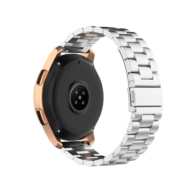 حزام ساعة O Ozone Stainless Steel Strap Compatible with Galaxy Watch 3 41mm / Active 2 / Galaxy Watch 42mm / Huawei Watch GT 2 42mm - SW1hZ2U6MTIzODg2
