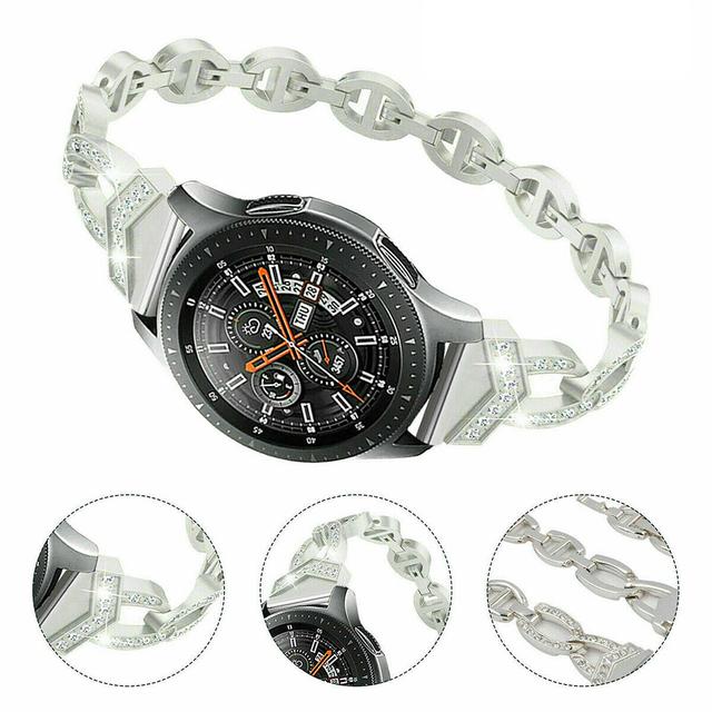 حزام ساعة يد للنساء O Ozone Steel متوافق مع Galaxy Watch 3 41mm / Active 2 / Galaxy Watch 42mm / Huawei Watch GT 2 42mm - SW1hZ2U6MTI1MDcz