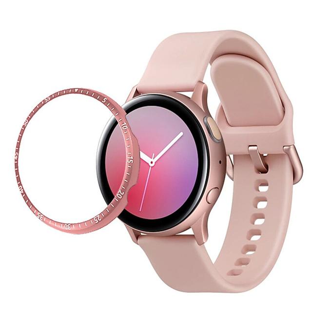 O Ozone Bezel Ring Cover Compatible with Galaxy Watch 3 41mm Case Metal Frame Stainless Steel Bezel Cover Metal Ring Protector - Rose Gold - Rose Gold - SW1hZ2U6MTIzNzcw