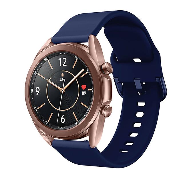 حزام سيليكون O Ozone متوافق مع Galaxy Watch 3 45mm / Galaxy Watch 46mm / Gear S3 Frontier / Classic / Huawei Watch GT 2 46mm - SW1hZ2U6MTI1ODMz