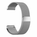 O Ozone Wristband Strap Compatible with Galaxy Watch 3 45mm / Galaxy Watch 46mm / Gear S3 Frontier / Classic / Huawei Watch GT 2 46mm Replacement Band Mesh Milanese Loop Magnetic Wristband - Silver - Silver - SW1hZ2U6MTI1MDc4