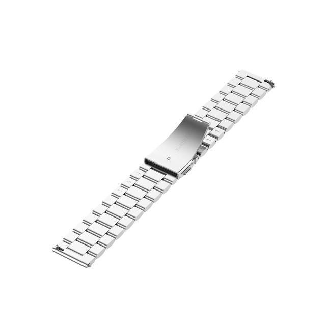 حزام للساعة  O Ozone Stainless Steel Strap Compatible with Galaxy Watch 3 45mm / Galaxy Watch 46mm / Gear S3 Frontier / Classic / Huawei Watch GT 2 46mm - SW1hZ2U6MTI0Mjc1