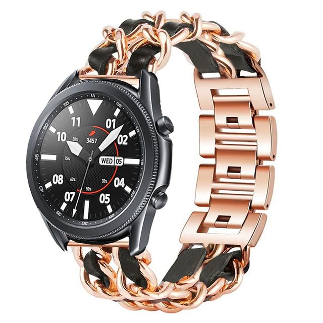 حزام ساعة يد O Ozone Steel لاجهزة Galaxy Watch 3 45mm / Galaxy Watch 46mm / Gear S3 Frontier / Classic / Huawei Watch GT 2 46mm - SW1hZ2U6MTI2NDkx