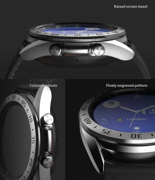اطار حماية للساعة  Ringke - Bezel Styling for Galaxy Watch 3 41mm - SW1hZ2U6MTI5NTY1