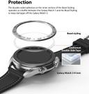 اطار حماية للساعة  Ringke - Bezel Styling for Galaxy Watch 3 41mm - SW1hZ2U6MTI5NTY3