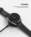 Ringke Bezel Styling for Galaxy Watch 3 41mm [ Stainless Steel ] Bezel Ring Adhesive Cover Scratch Protection for Galaxy Watch 3 41mm Accessory - Black - Black - SW1hZ2U6MTI5NTc4