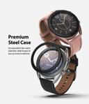 اطار حماية للساعة Ringke -Bezel Styling for Galaxy Watch 3 41mm- Black - SW1hZ2U6MTI5NDEz