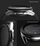 Ringke Bezel Styling for Galaxy Watch 3 41mm [ Stainless Steel ] Bezel Ring Adhesive Cover Scratch Protection for Galaxy Watch 3 [41mm] Accessory - Black (41-06) - Black - SW1hZ2U6MTI5NDE5