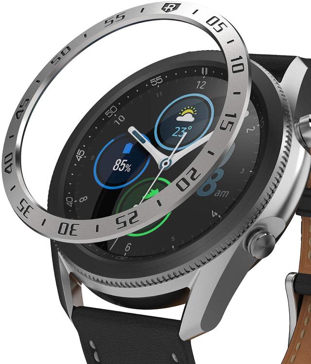 اطار حماية للساعة Bezel Styling for Galaxy Watch 3 45mm -Ringke - SW1hZ2U6MTMwNzAz