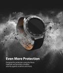 Ringke [Air Sports + Bezel Styling] Designed Case for Galaxy Watch 3 45mm, Flexible Soft TPU Case with Bezel Ring Adhesive Slim Cover [ Compatible Case for Galaxy Watch 3 45mm ] - Matte Clear - Matte Clear - SW1hZ2U6MTI4MDk4