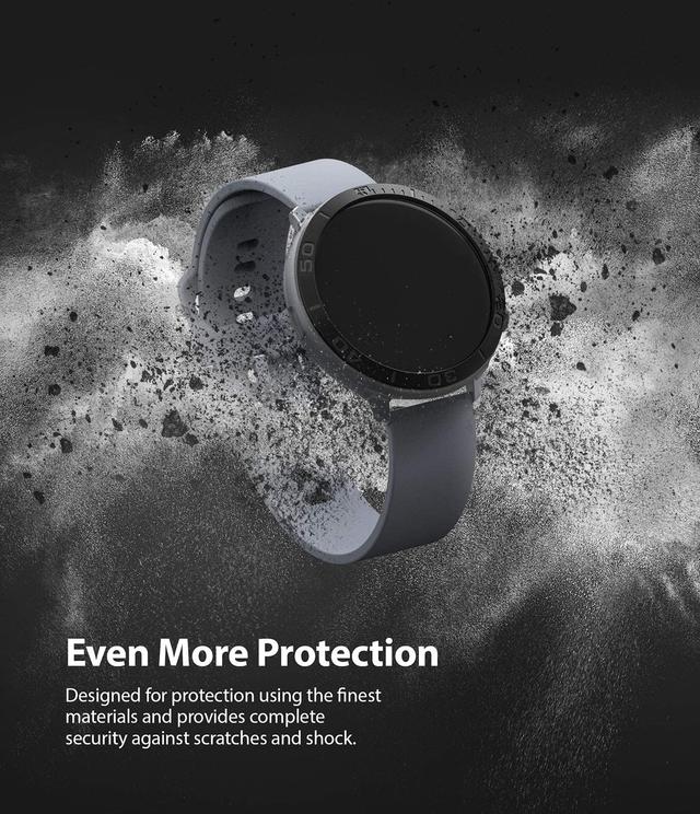غطاء حماية للساعة  Ringke Samsumg Galaxy Watch Active 2 44mm Matte Clear - SW1hZ2U6MTI5Mzg3