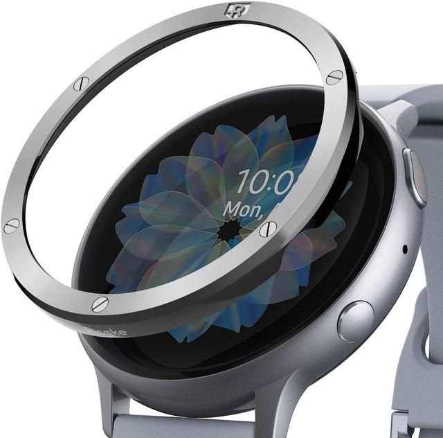 إطار حماية ساعة جالاكسي Bezel Styling Ring Cover for Galaxy Watch Active 2 - Ringke - SW1hZ2U6MTMwMzM3