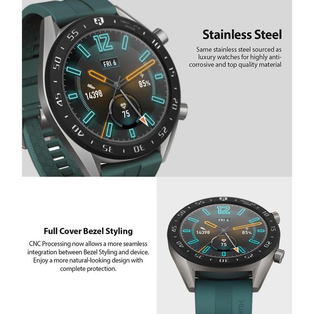 إطار حماية ساعة هواوي Bezel Styling for Huawei Watch GT  - Ringke - SW1hZ2U6MTMwMzIx
