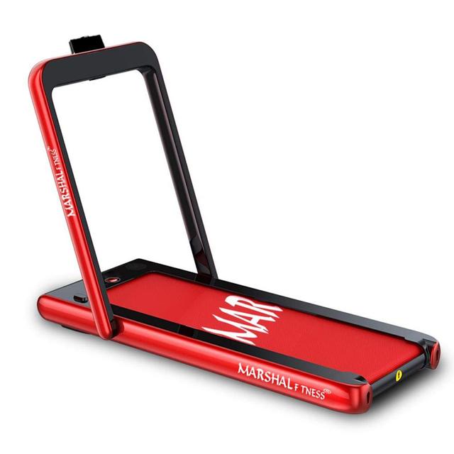 جهاز الجري القابل للطي  Marshal Walking Pad Treadmill - أحمر - SW1hZ2U6MTE4OTk2