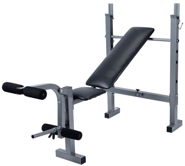 Marshal Fitness weight deluxe exercise bench with multi option bli 85 - SW1hZ2U6MTE5NDIw