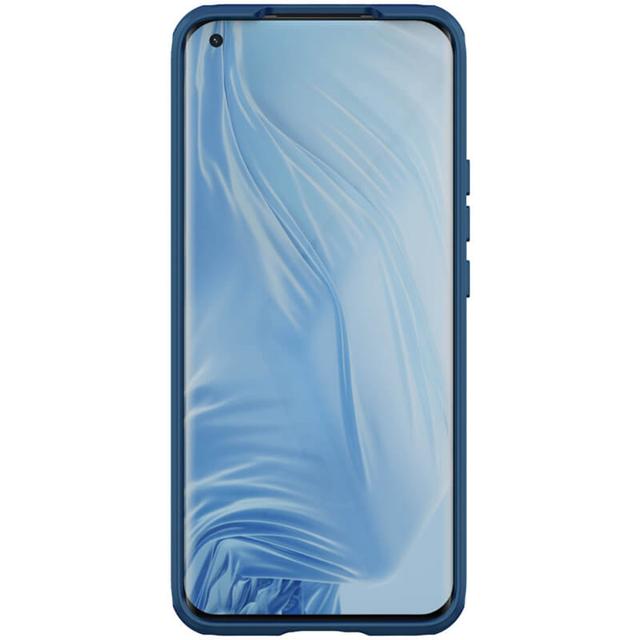 Nillkin Case for Xiaomi Mi 11 5G Cover Hard CamShield with Camera Slide Protective Cover [ Perfect Design Compatible with Xiaomi Mi 11 ] - Blue - Blue - SW1hZ2U6MTIxOTkz