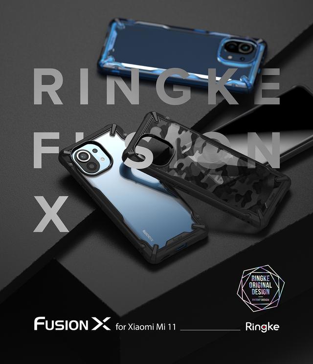 كفر لهاتف شاومي Ringke Case Compatible with Xiaomi Mi 11 - SW1hZ2U6MTMwOTc1