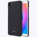 Nillkin Xiaomi Redmi 6A Mobile Cover Super Frosted Hard Phone Case with Stand - Black - Black - SW1hZ2U6MTIyOTY2