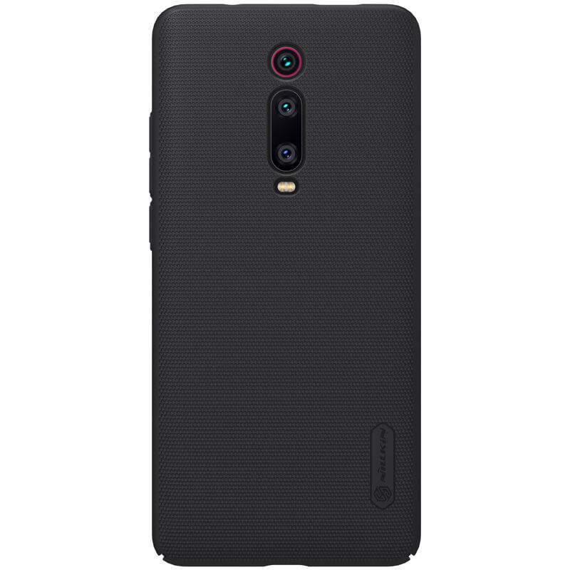 كفر موبايل Nillkin Xiaomi Redmi K20 Pro Mobile Cover Super Frosted Hard Phone Case with Stand - Black