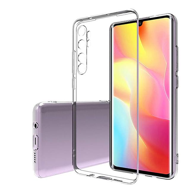 O Ozone Cover for Xiaomi Mi Note 10 Lite Case, Flexible Invisible Series TPU Transparent Ultra-Thin, Slim Protection [ Wireless Charging Compatible ] [ Designed Case for Mi Note 10 Lite] - Clear - Clear - SW1hZ2U6MTI0MDM0