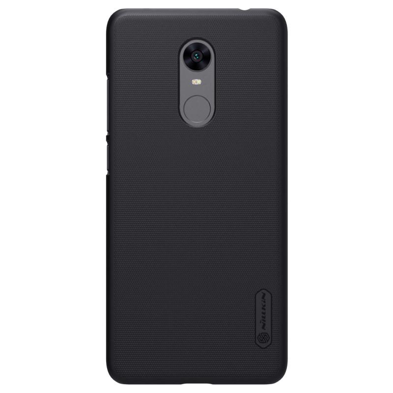 كفر موبايل Nillkin Xiaomi Mi Note 5 Pro Frosted Hard Shield Phone Case Cover with Screen Protector - Black - cG9zdDoxMjI5MDU=
