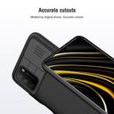 Nillkin Case for Xiaomi Poco M3 Cover Hard CamShield with Camera Slide Protective Cover [ Perfect Design Compatible with Xiaomi Poco M3 ] - Black - Black - SW1hZ2U6MTIxODY4