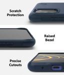 Ringke Onyx Cover Compatible with Xiaomi Poco M3, Tough Rugged Durable Shockproof Flexible Premium TPU Protective Phone Back Case for Poco M3 - Navy - Navy - SW1hZ2U6MTI3NjE4