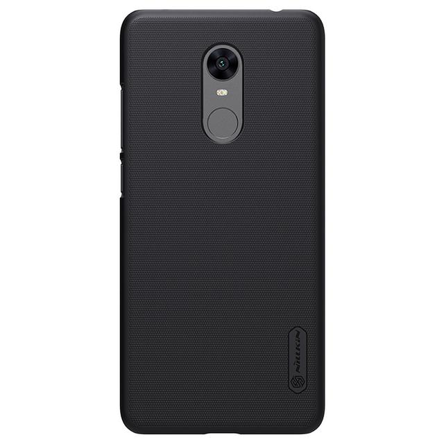 كفر موبايل Nillkin Xiaomi RedMi 5 Case Frosted Hard Shield Phone Cover - Black - SW1hZ2U6MTIyMjkz