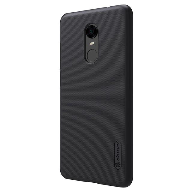 Nillkin Xiaomi RedMi 5 Case Frosted Hard Shield Phone Cover - Black - Black - SW1hZ2U6MTIyMjk3