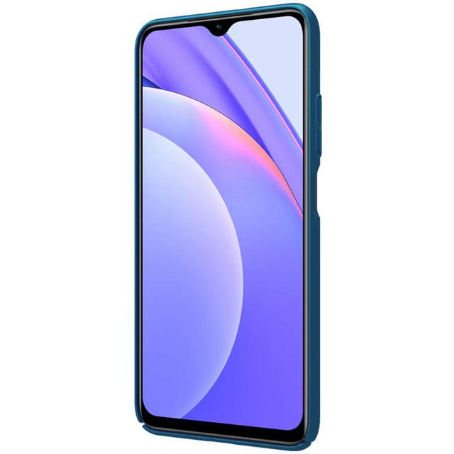 Nillkin Cover Compatible with Xiaomi Redmi 9T Case Super Frosted Shield Hard Phone Cover [ Slim Fit ] [ Designed Case for Xiaomi Redmi 9T ] - Blue - Blue - SW1hZ2U6MTIxNjIw