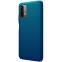 كفر موبايل Nillkin Cover Compatible with Xiaomi Redmi 9T Case Super Frosted Shield Hard Phone Cover [ Slim Fit ]  - Blue - SW1hZ2U6MTIxNjI0