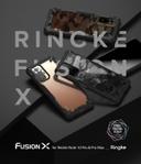 Ringke Case Compatible with Xiaomi Redmi Note 10 Pro / 10 Pro Max Hard Fusion-X Ergonomic Transparent Shock Absorption TPU Bumper [ Designed Case for Xiaomi Redmi Note 10 Pro / 10 Pro Max ] - Black - Black - SW1hZ2U6MTMwNTE4