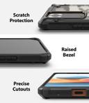 Ringke Case Compatible with Xiaomi Redmi Note 10 Pro / 10 Pro Max Hard Fusion-X Ergonomic Transparent Shock Absorption TPU Bumper [ Designed Case for Xiaomi Redmi Note 10 Pro / 10 Pro Max ] - Camo Black - Camo Black - SW1hZ2U6MTI4Mjc2
