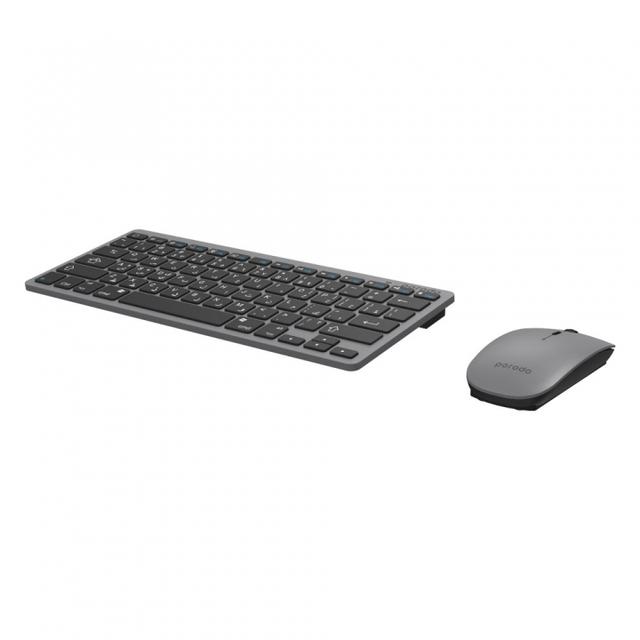 Porodo Super Slim and Portable Bluetooth Keyboard with Mouse ( English / Arabic ) - SW1hZ2U6MTE4MTcy