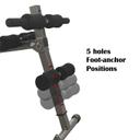 مقعد التمارين الرياضية  Adjustable Workout Bench Foldable Fitness Training Ab - SW1hZ2U6MTYyNzkx