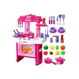 لعبة أدوات المطبخ للأطفال Big Kitchen Cook Set For Kids Pretend Play Toy