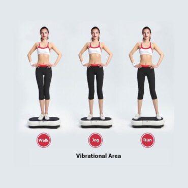 جهاز مساج بالاهتزاز  Smart Crazy Fit Relaxation Body Slimming Vibration Plate-CRT
