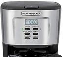 BLACK&DECKER Black+Decker 900W 12 Cup 24 Hours Programmable Coffee Maker with 1.5L Glass Carafe and Keep Warm Feature for Drip Coffee and Espresso Black  DCM85 B5 2 Years Warranty - SW1hZ2U6MTY2Mzc1
