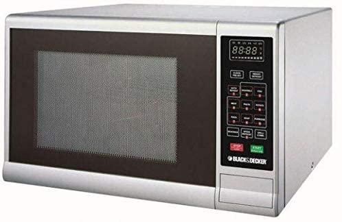 BLACK&amp;DECKER Black+Decker 30 Liter Combination Microwave Oven with Grill Silver  MZ3000PG B5 2 Years Warranty - SW1hZ2U6MTY3MDY1