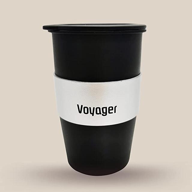ماكينة قهوة 500واط Daewoo Portable Coffee Machine Single Cup Coffee Maker for Drip Coffee and Espresso with Travel Mug Korean Technology DCM9010 - SW1hZ2U6MTY4MDQy