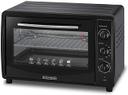 BLACK&amp;DECKER Black+Decker 45L Double Glass Multifunction Toaster Oven with Rotisserie for Toasting/ Baking/ Broiling Black  TRO45RDG B5 2 Years Warranty - SW1hZ2U6MTY3Mzk1