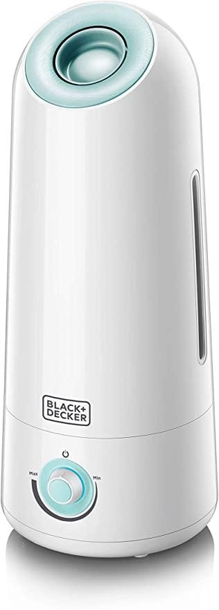 BLACK&DECKER Black+Decker 5 Litres Air Humidifier for Home & Office White/Mint Green  HM5000 B5 2 Years Warranty - SW1hZ2U6MTY2MzM2