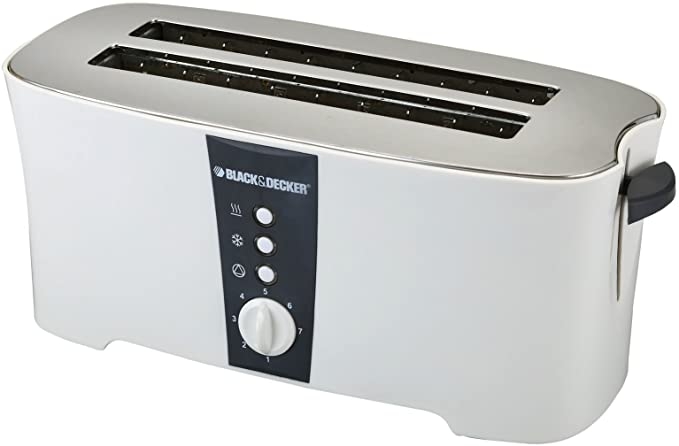 آلة تحميص الخبز 1350 واط Black+Decker cool touch Toaster