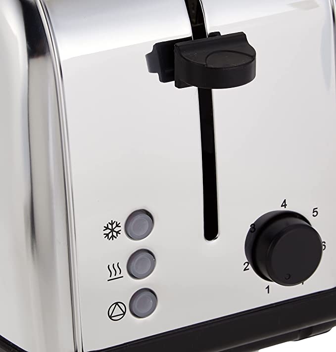 جهاز تحميص الخبز 1050 واط Black+Decker Cool Touch Bread Toaster - 5}