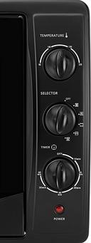 فرن كهربائي 45 لتر Black+Decker Double Glass Multifunction Toaster Oven - SW1hZ2U6MTY3Mzk5