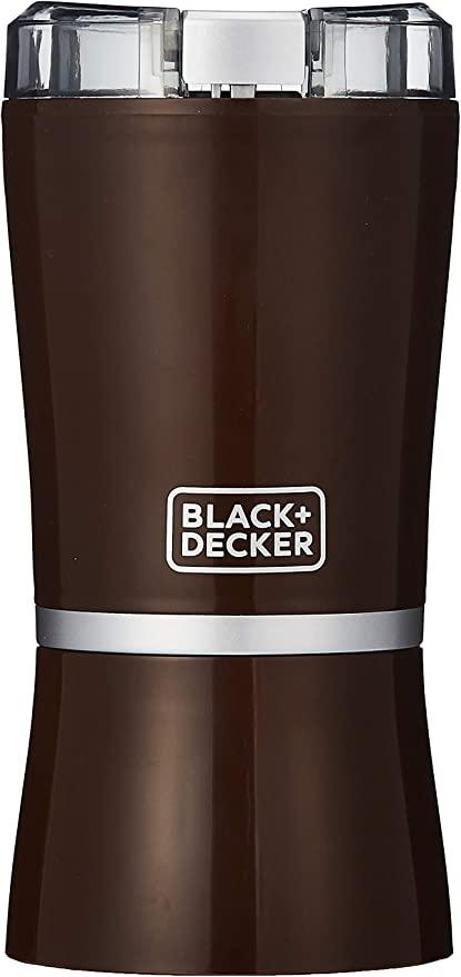 مطحنة قهوة بن 150 واط بلاك اند ديكر Black+Decker Coffee Grinder Brown - SW1hZ2U6MTY2MzQ5
