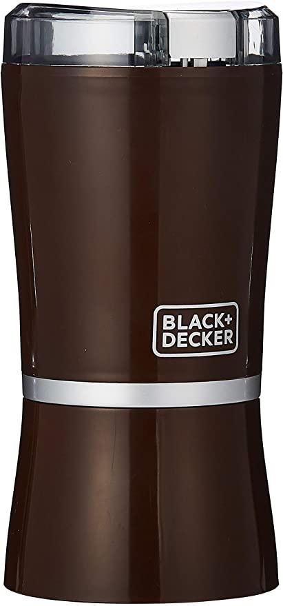 مطحنة قهوة بن 150 واط بلاك اند ديكر Black+Decker Coffee Grinder Brown - SW1hZ2U6MTY2MzUx